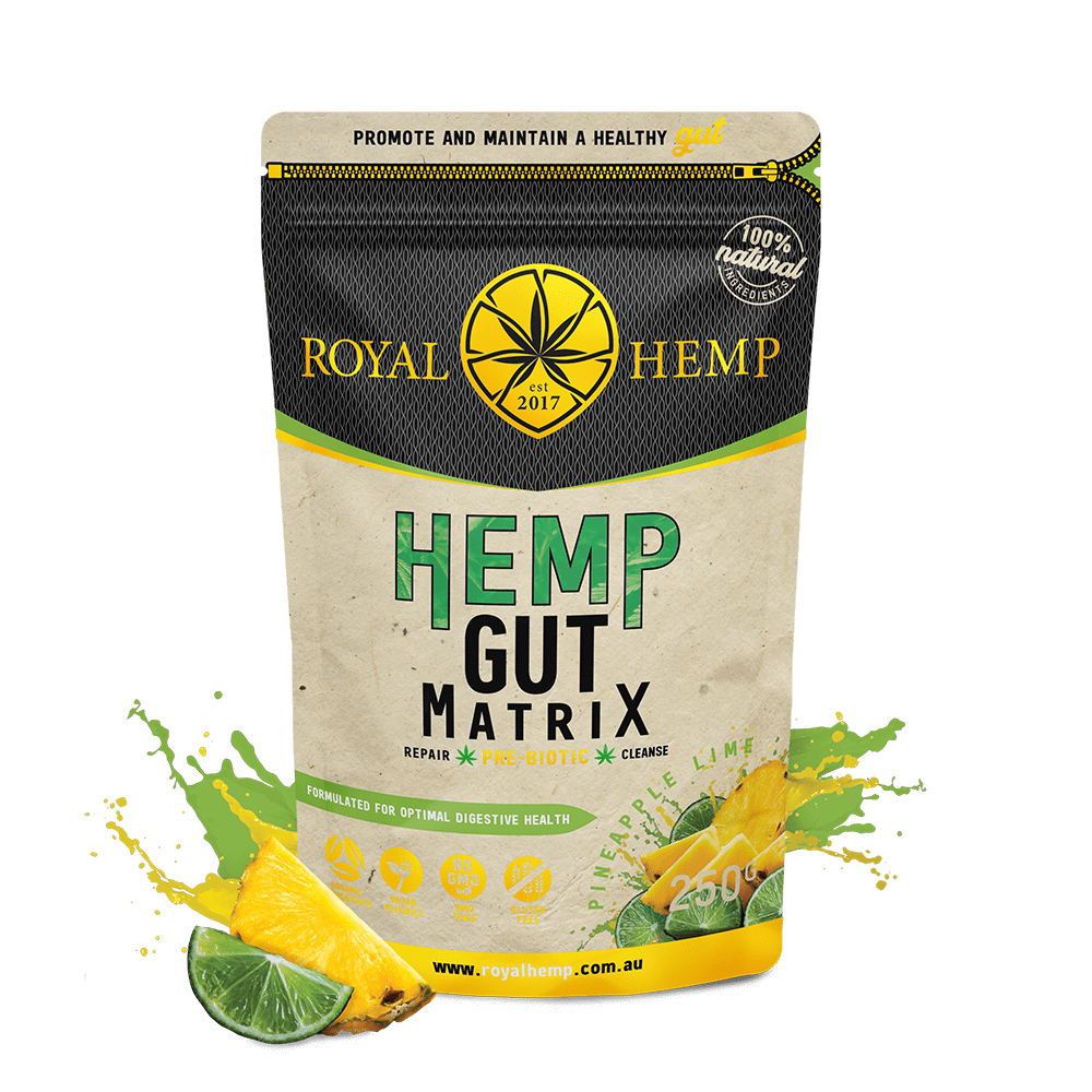 Hemp blend for your Gut and disgestion Matrix Pineapple Lime 250g